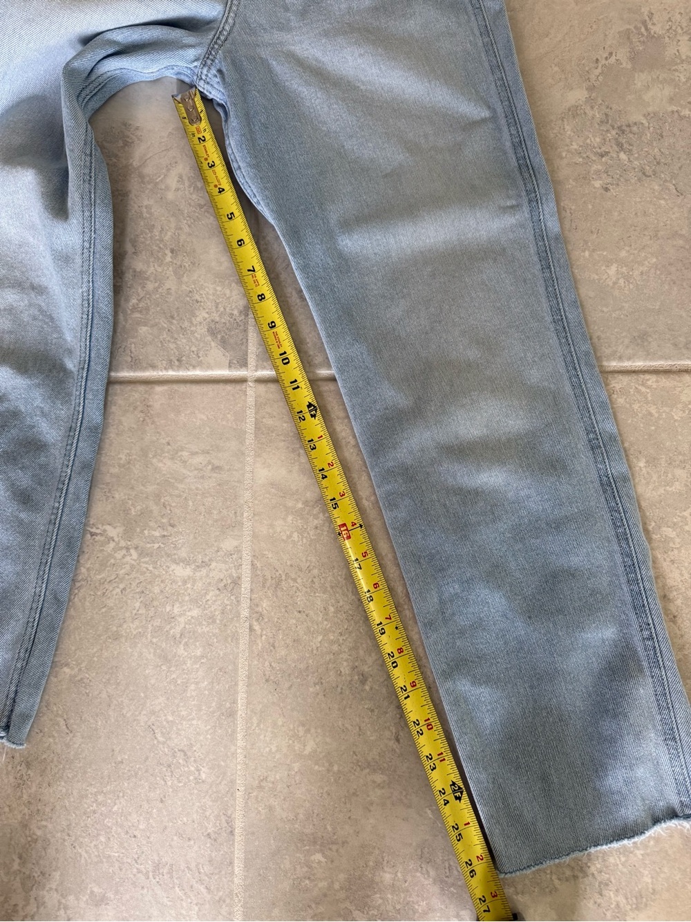 Hollister Light Blue Ultra High-Rise Mom Jeans 2 pair - Picture 5 of 11